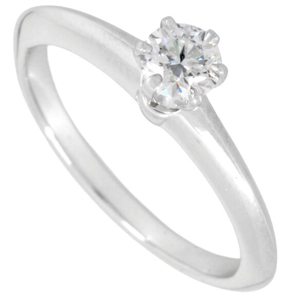 TIFFANY Silver Diamond Ring